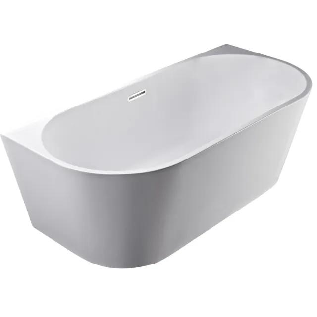 Arcqua Patia back to wall ligbad 170x80 acryl glans wit