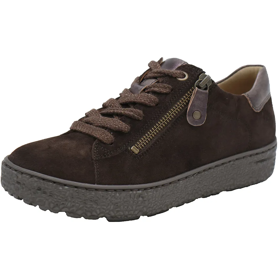 Hartjes Phil sneaker donkerbruin, foto 3