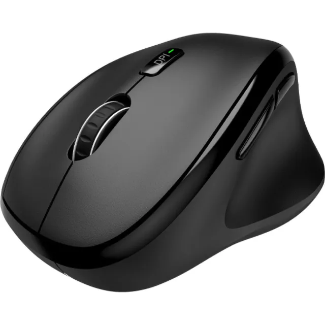 Qware Lincoln draadloze muis zwart