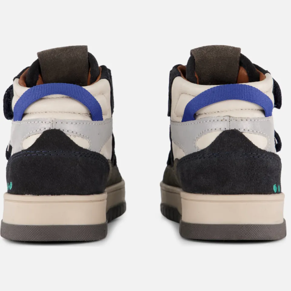 BunniesJR Benjamin Baas hoge sneaker donkerblauw, foto 4