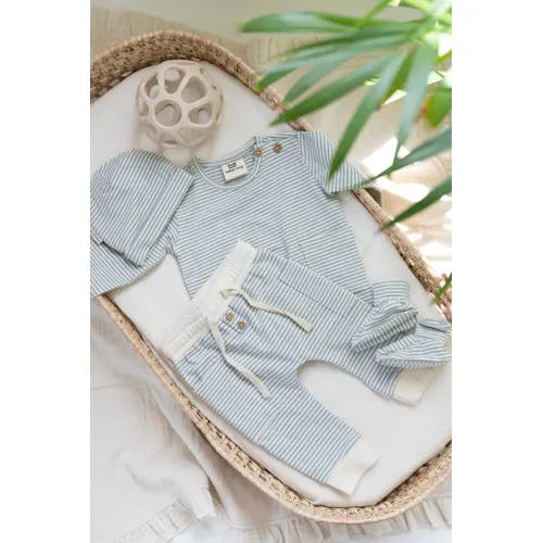 Baby's Only Stripe babybroekje blauw/offwhite, foto 3