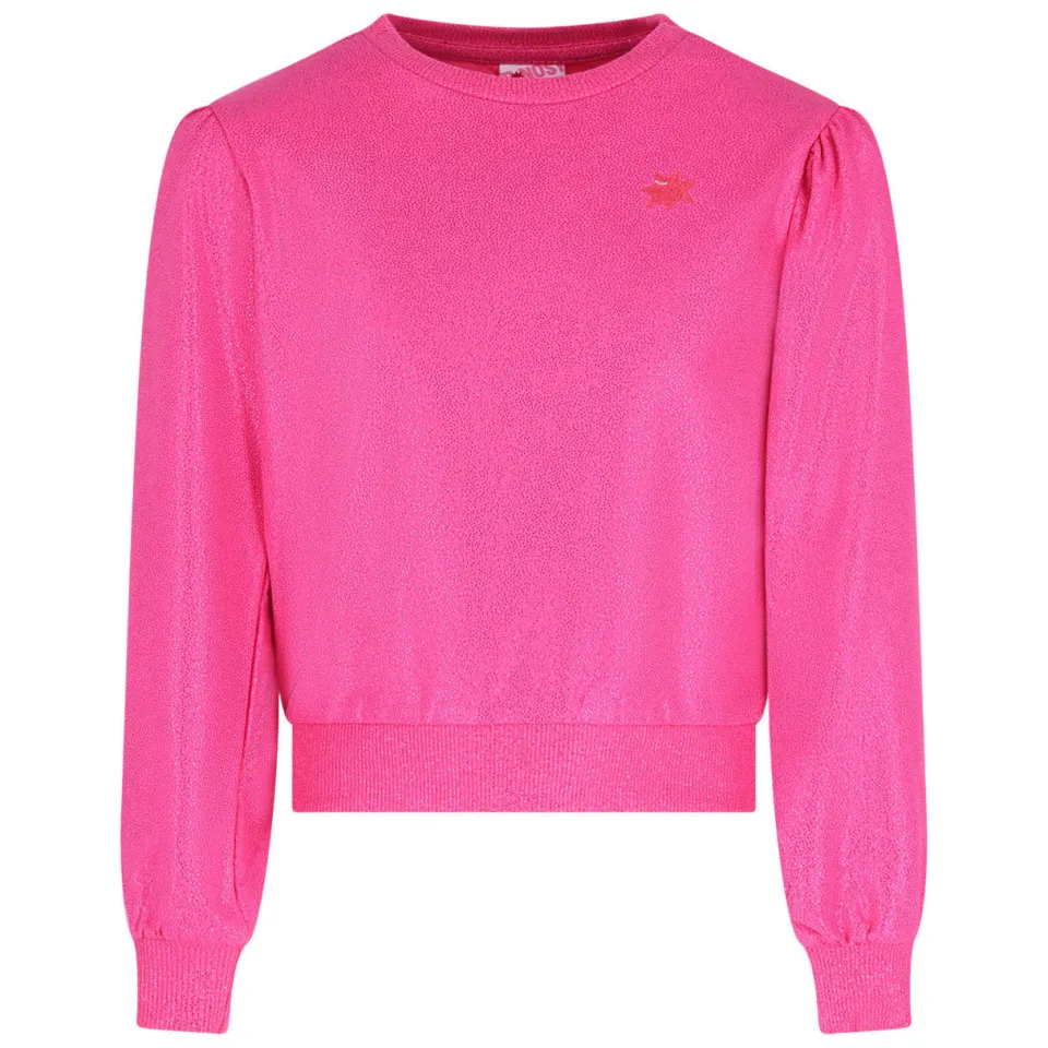 B.Nosy rechtvallende sweater - felroze, foto 2