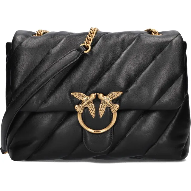 Pinko Love Puff schoudertas zwart
