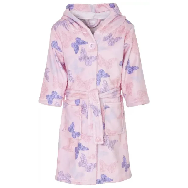 Playshoes badjas Butterfly lichtroze/lila