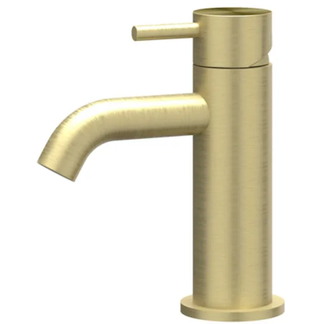 IVY Concord Model S Coldstart wastafelkraan mat goud PVD Geborsteld RVS316 Mat Goud PVD