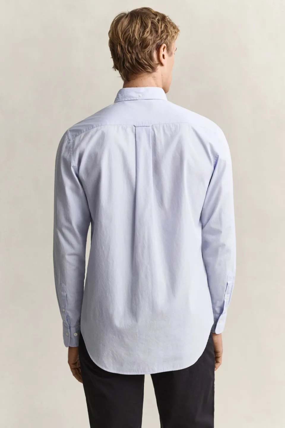 Gant regular fit poplin overhemd lichtblauw, foto 3