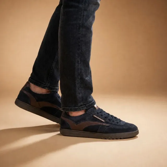 Floris Van Bommel Zaler 01.39 sneakers donkerblauw blauw, foto 6