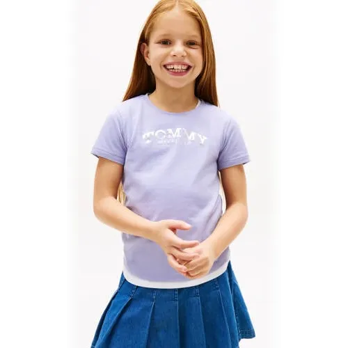 Tommy Hilfiger t-shirt lila, foto 6
