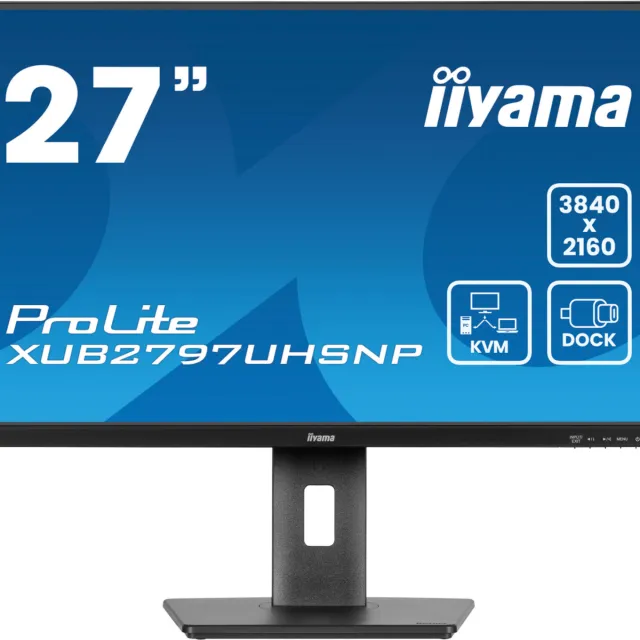 Iiyama ProLite XUB2797UHSNP-B1 monitor zwart