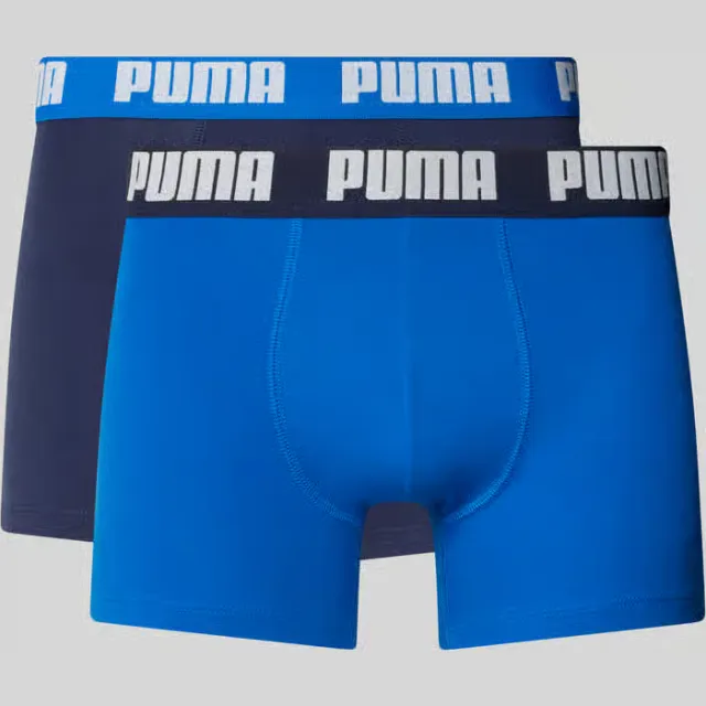 Puma Everday boxershorts set van 2 blauw Bleu
