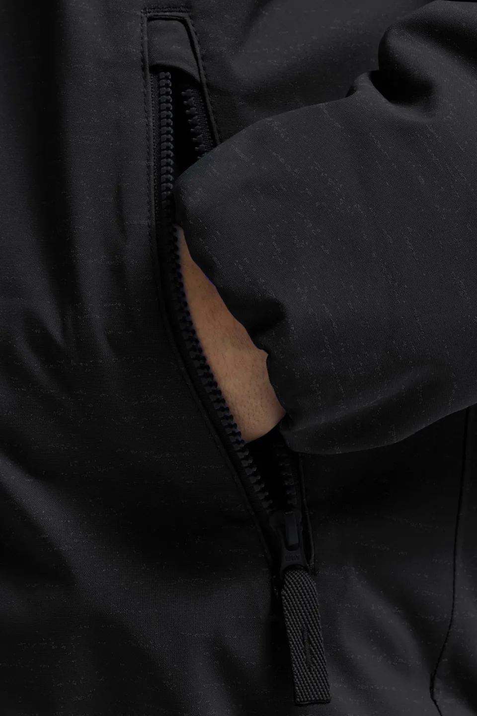Jack Wolfskin Go Glow winter outdoorjas zwart, foto 7