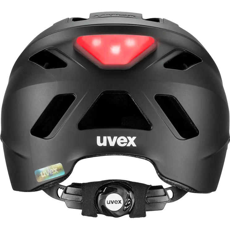 Uvex Urban Planet LED fietshelm 61 cm zwart, foto 2