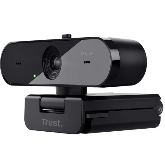 Trust Taxon 2K QHD webcam eco zwart, foto 2