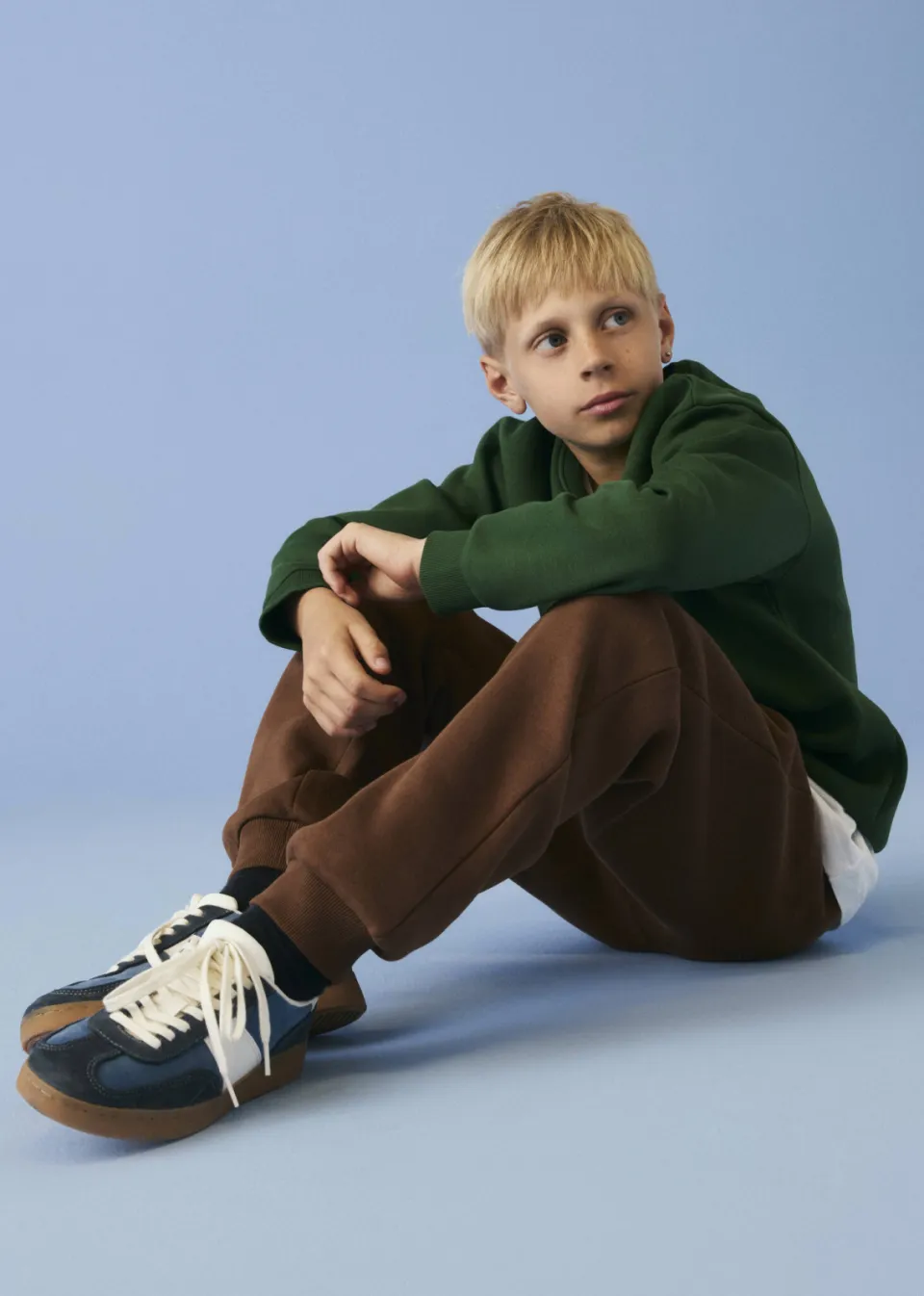 NAME IT KIDS sweater met borduursels - donkergroen, foto 6