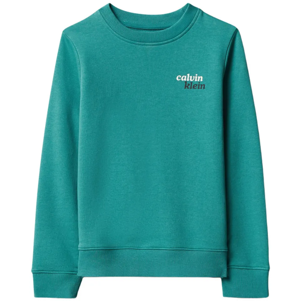 Calvin Klein sweater met backprint - groen, foto 2
