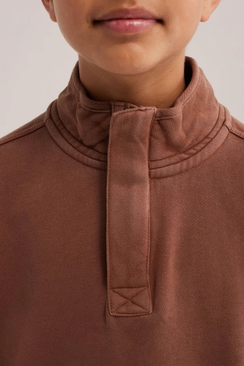 WE Fashion sweater - bruin, foto 5