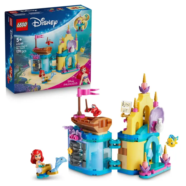Lego Disney Ariëls Magische Minipaleis Bouwpakket 43285, foto 2