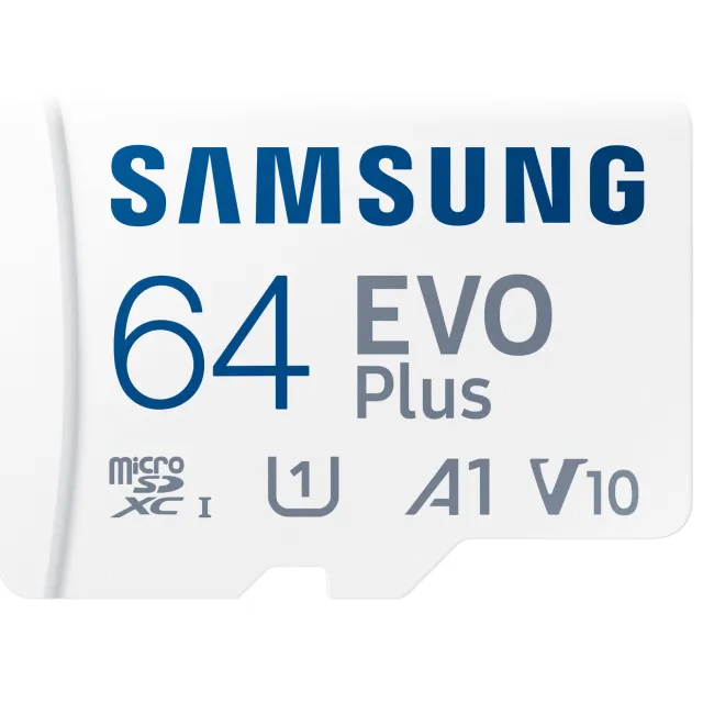 Samsung Samsung - Evo Plus Micro Sd 64gb 130 Mbit/s 64 Gb White