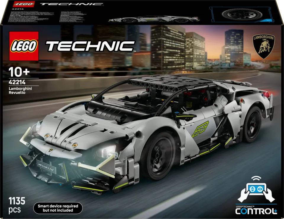 Lego Technic Lamborghini Revuelto supersportwagen 42214, foto 4