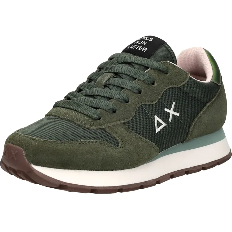 Sun68 Ally Solid lage sneakers groen, foto 4