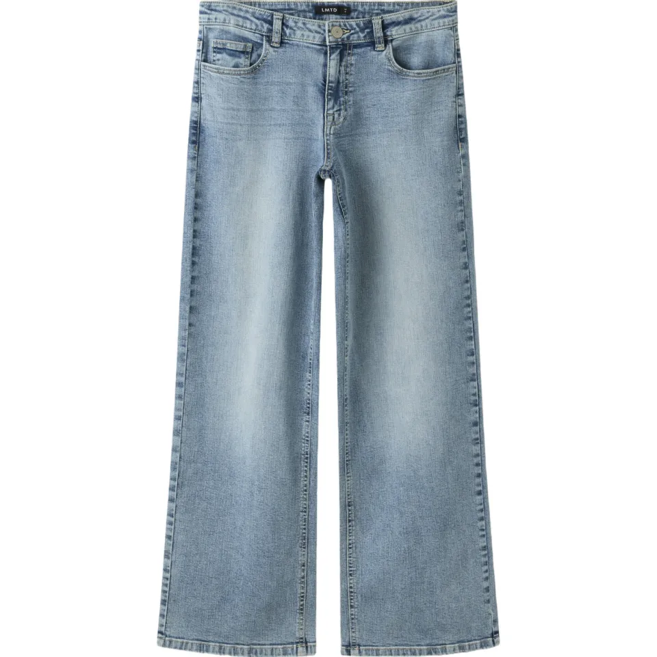 LMTD wide leg jeans - lichtblauw, foto 2