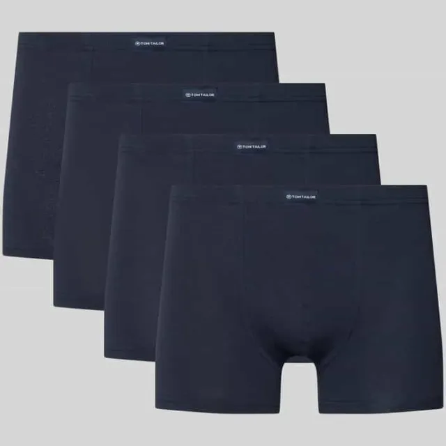 Tom Tailor Boxershort met stretch in een set van 4 stuks blauw, foto 2