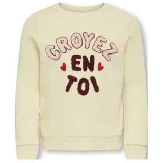 Only KIDS ONLY MINI sweater ecru Printopdruk