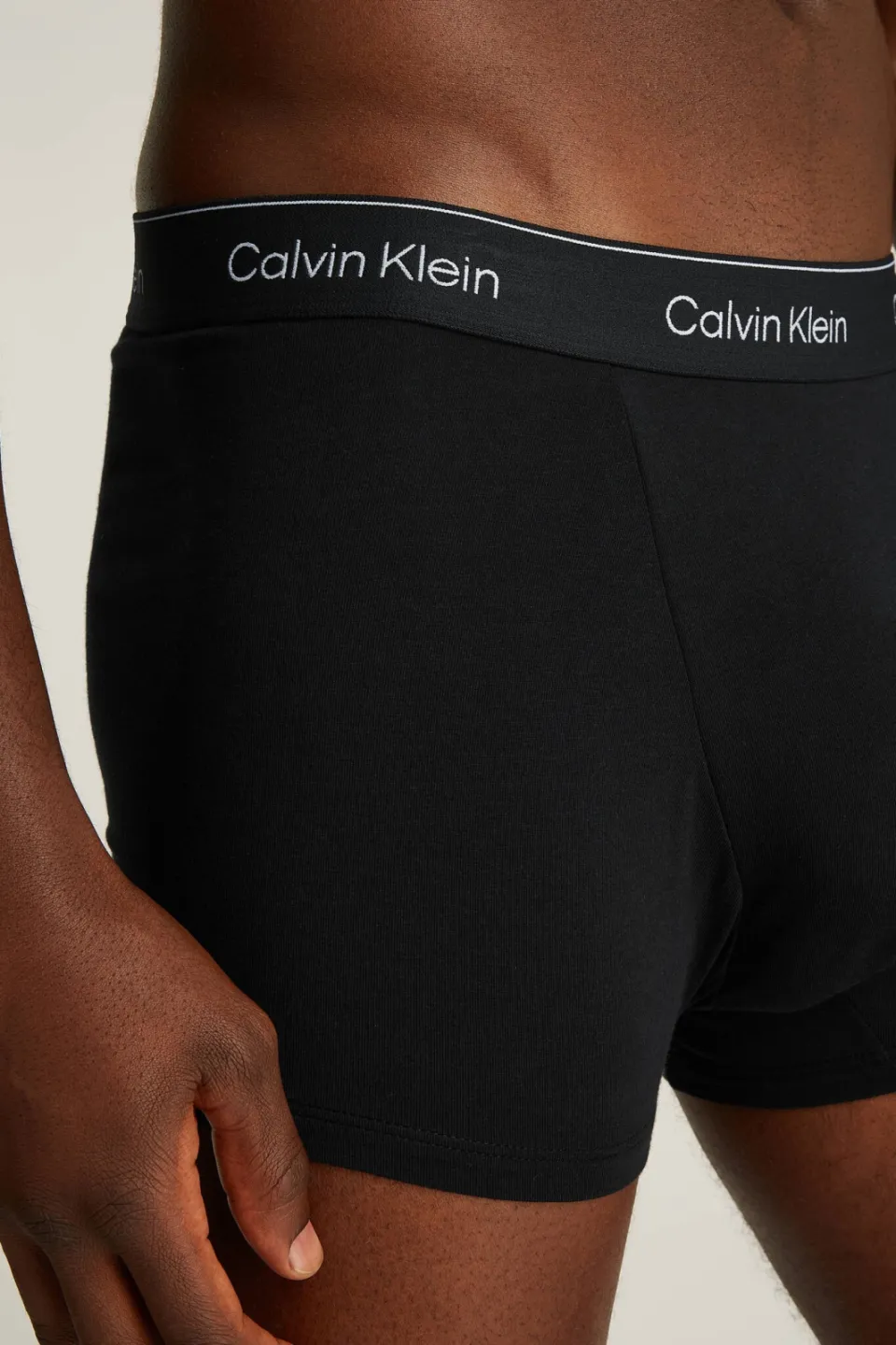 Calvin Klein Relaxed Cotton Stretch trunk boxershorts zwart (3-pack), foto 5
