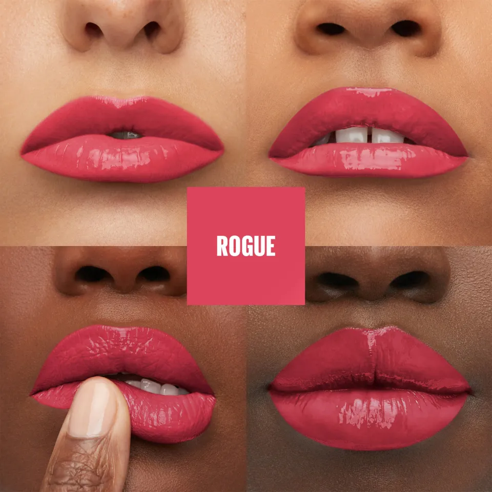 Maybelline New York SuperStay Vinyl Ink lippenstift 145 Rogue roze, foto 5