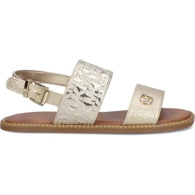 Michael Kors Jagger Maxson II platte sandalen goudkleurig