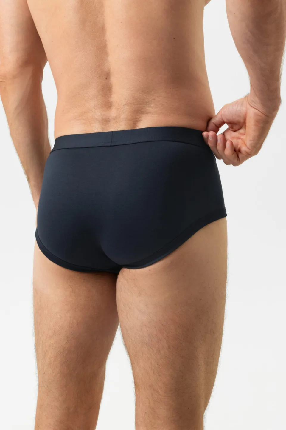 Mey Iconic Modal slip marineblauw, foto 3