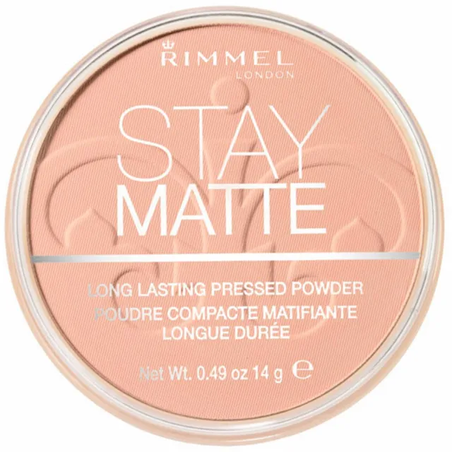 Rimmel London Stay Matte Pressed Powder gezichtspoeder - 008 Cashmere