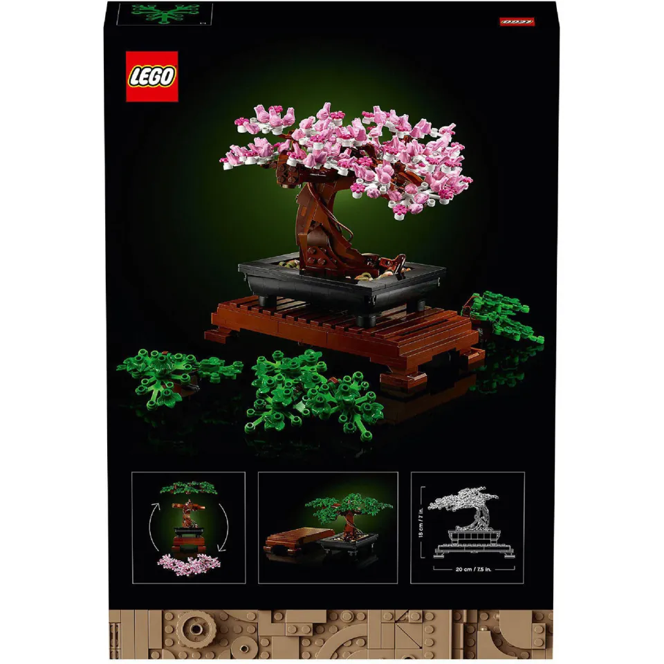 Lego Botanical Collection Bonsaiboompje Bouwpakket voor Volwassenen 10281, foto 5