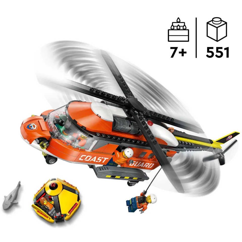 Lego City Kustwacht helikopter 60503, foto 5