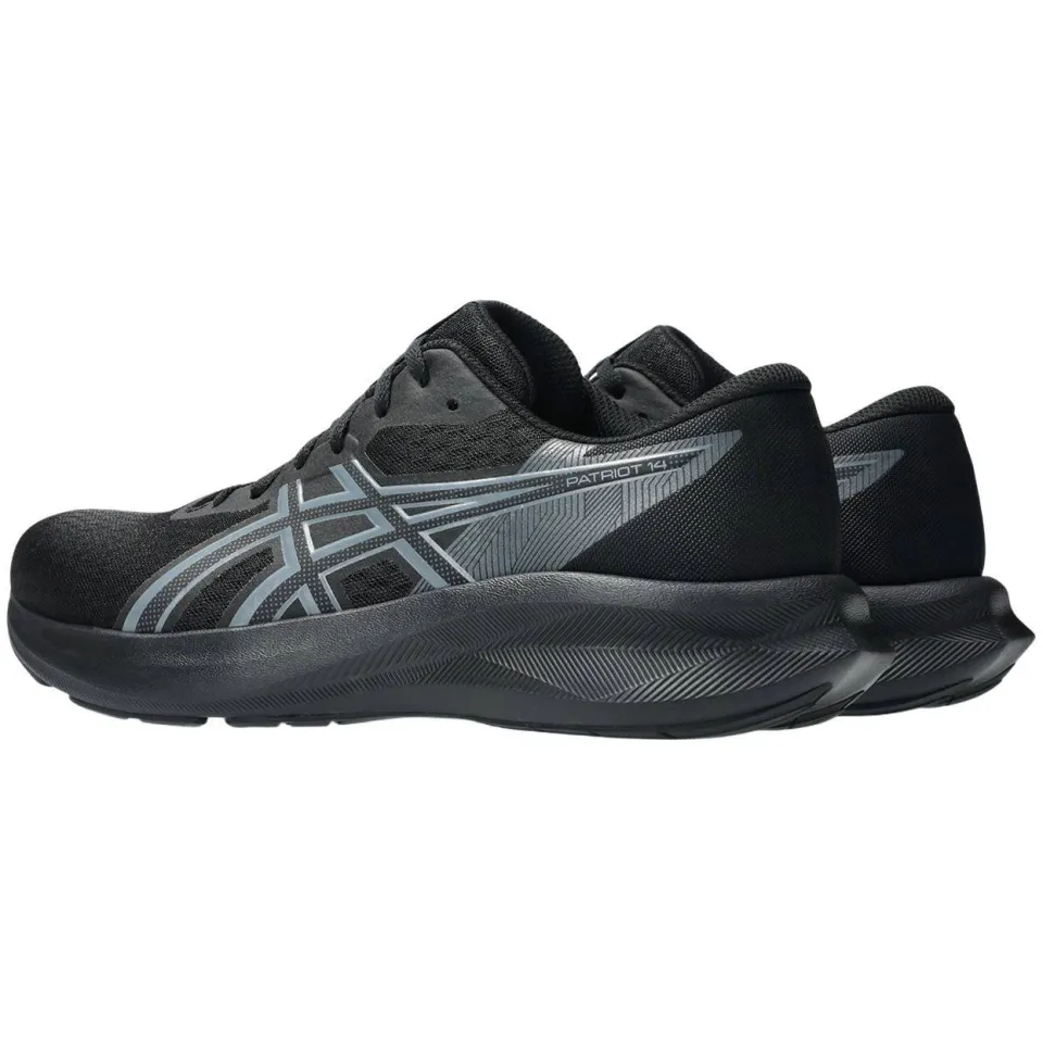 Asics Patriot hardloopschoenen zwart/lichtblauw, foto 4