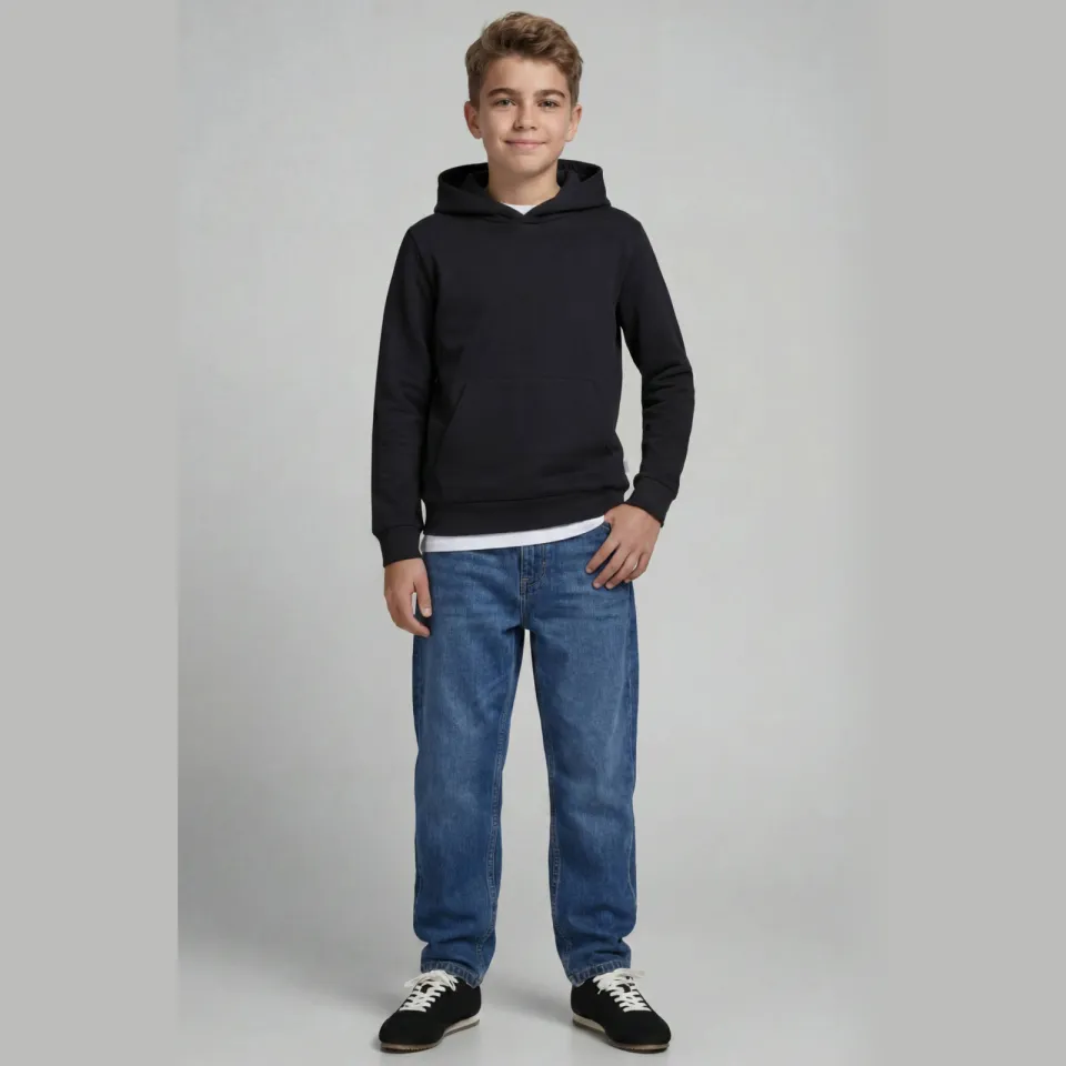 JJ Rebel JUNIOR hoodie - zwart, foto 3