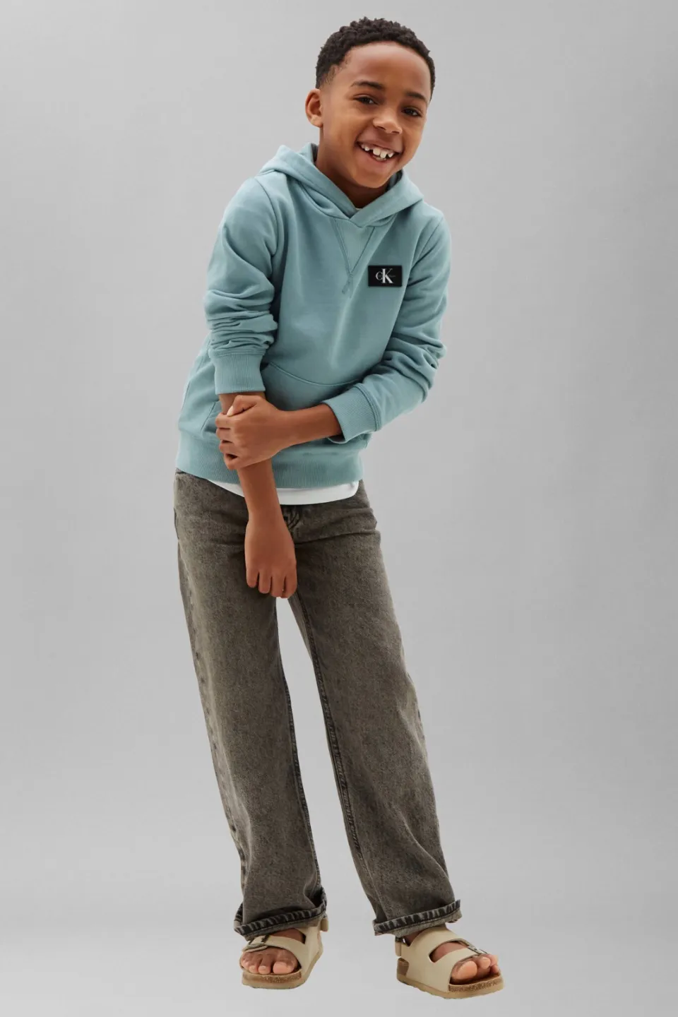 Calvin Klein hoodie - blauw, foto 3