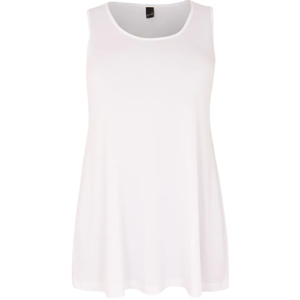 Yoek Top flare | Wit, foto 3