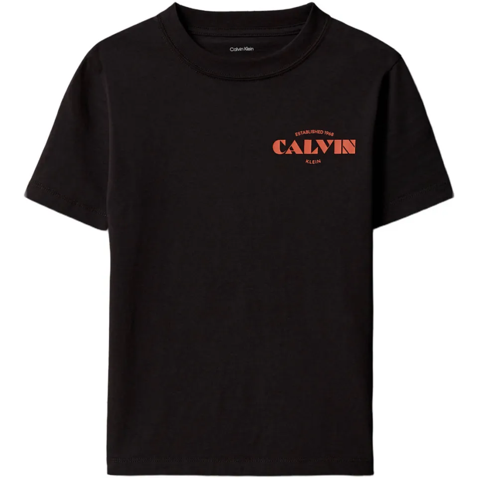 Calvin Klein t-shirt met logo zwart, foto 2