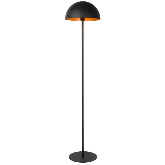 Lucide stalen vloerlamp E27 35x35 cm - zwart