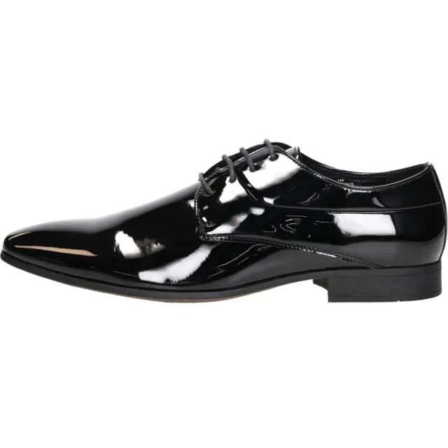 Bottesini heren lakschoenen zwart, foto 2