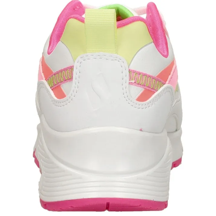 Skechers Uno Gen1 Color Surge lage sneakers wit, foto 4
