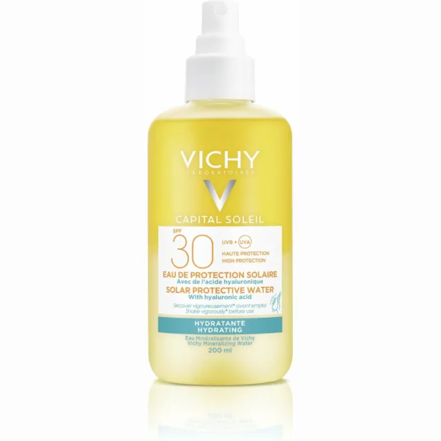 Vichy Capital Soleil Hydraterend Zonbeschermend Water SPF 30 200 ml