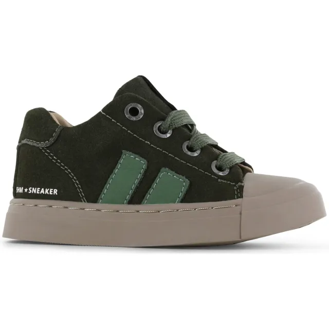 Shoesme suède sneakers - donkergroen