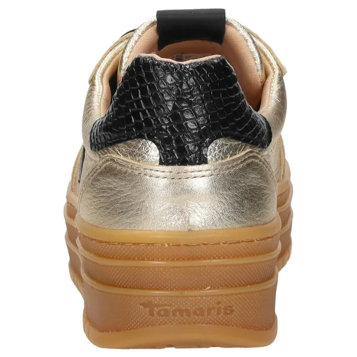 Tamaris sneakers goudkleurig, foto 6