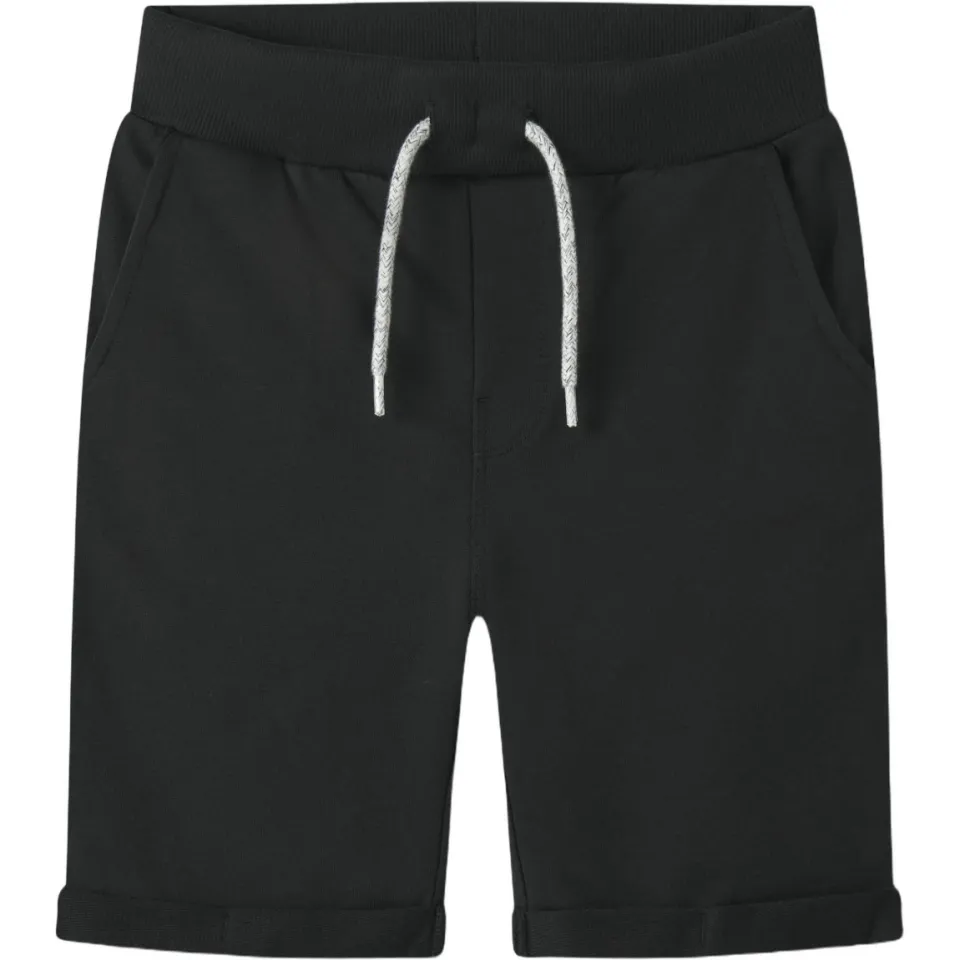 NAME IT sweatshort set grijsgroen en zwart, foto 3