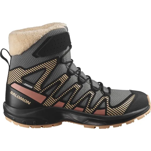 Salomon Xa Pro V8 Winter CSWP Junior - Winterschoenen, zwart Grijs
