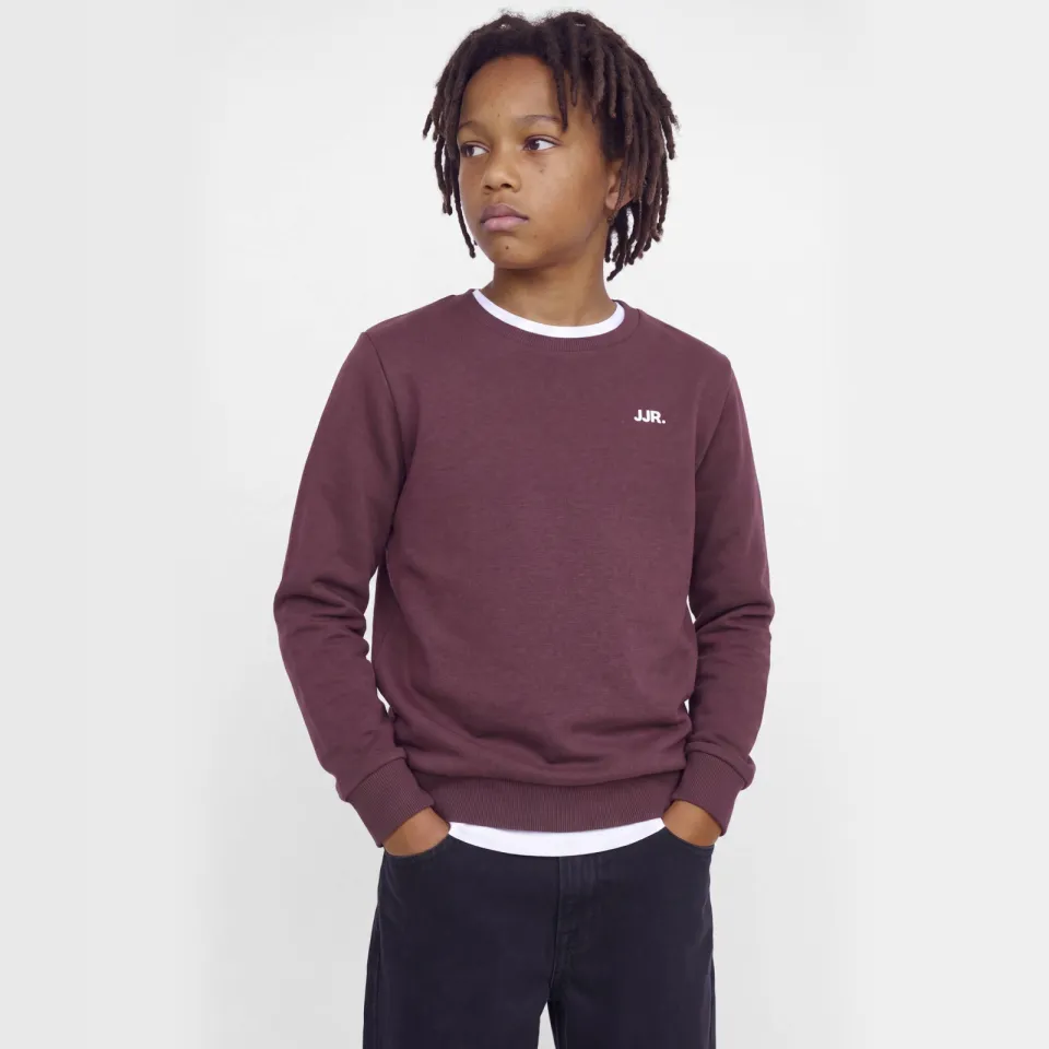 JJ Rebel JUNIOR sweater - wijnrood, foto 4