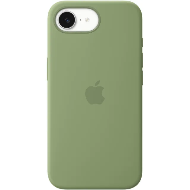 Apple iPhone 17e Silicone Case with MagSafe Telefoonhoesje Groen