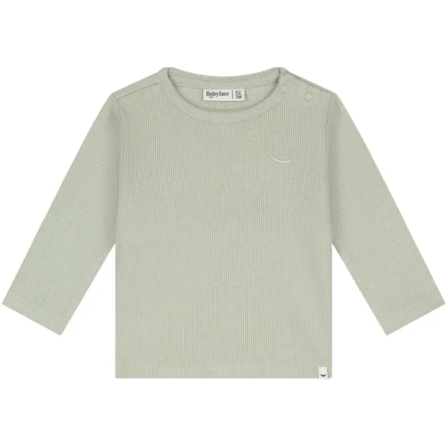 Babyface longsleeve zachtgroen